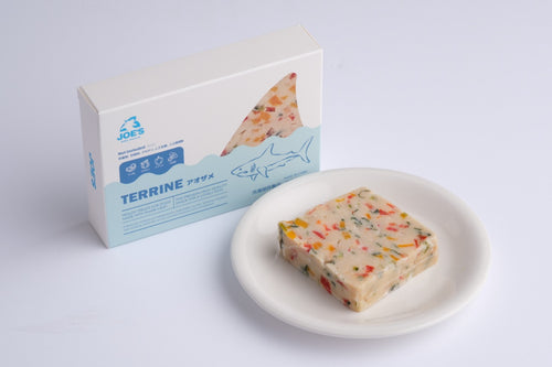 JOE’S 犬用テリーヌ｜アオザメとかぼちゃ・パプリカ・小松菜【無添加・国産】